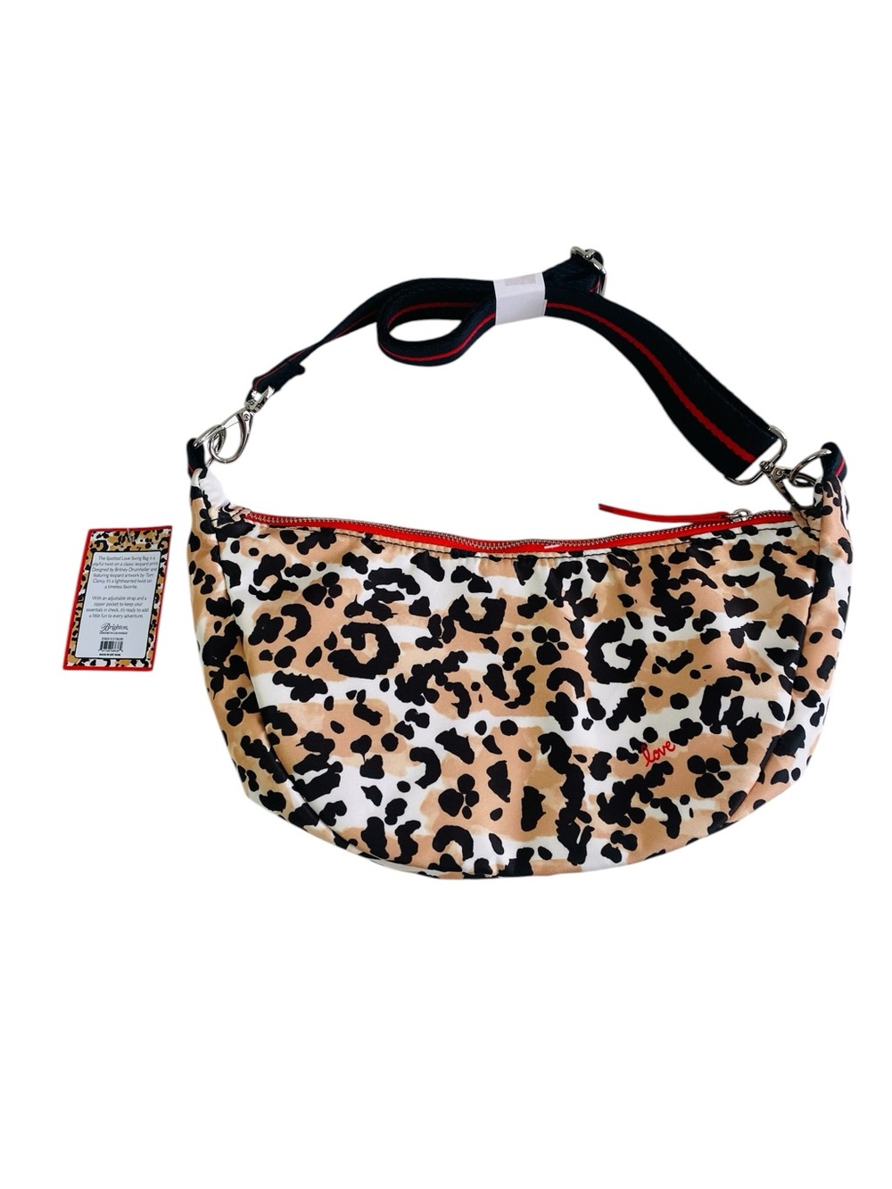 Brighton Spotted Love Nylon Swing Bag